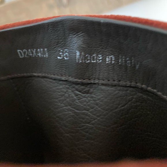 Geox Rust Suede boots size 36 - Picture 3 of 4